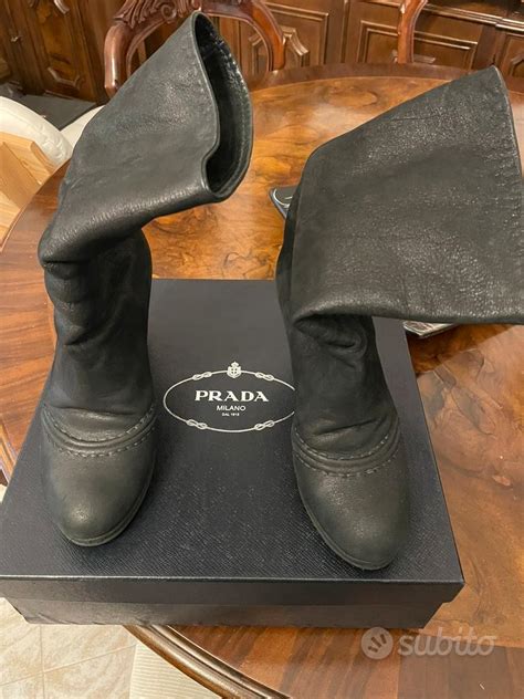 Stivali. Stivaletti Prada Wheel Boot per Uomo